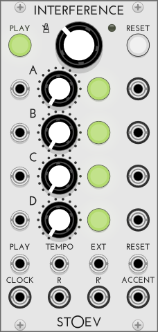 Stoev Interference Eurorack module