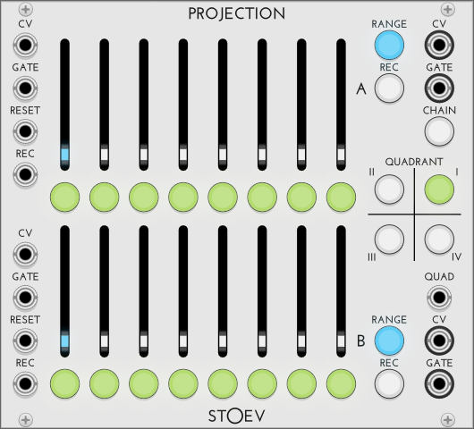 Stoev Projection Eurorack module